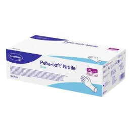 Peha-Soft nitrilblå undersøkelseshansker usterile pf XL, 150 stk
