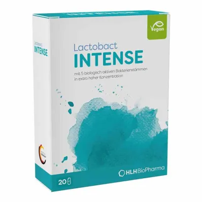 Lactobact Intense gastro-resistente kapsler, 20 stk Lactobact Intense gastro-resistente kapsler, 20 stk