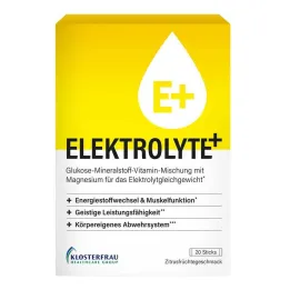 Elektrolytter + granulat for å lage en oral suspensjon pinner, 20 stk