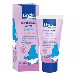 LINOLA Baby & Sårbeskyttelseskrem for barn sensitiv, 50 ml