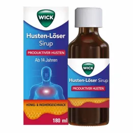 WICK Hostestillende sirup med honningsmak 200 mg/15 ml, 180 ml