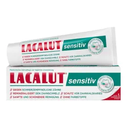 Lacalut sensitiv tannkrem, 75 ml