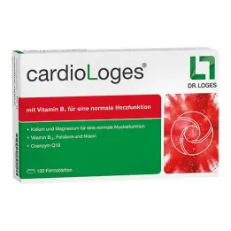 CARDIOLOGES Filmdrasjerte tabletter, 120 stk