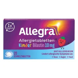 Allegra allergitabletter barn 10 mg smeltetabletter, 20 stk