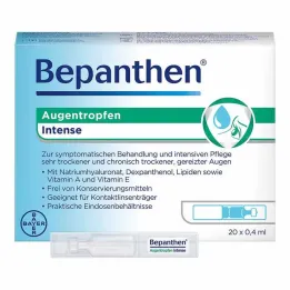 Bepanthen øyedråper Intense EDO, 20x0,4 ml