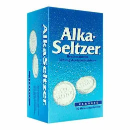 Alka-Seltzer klassiske brusetabletter, 2x10 stk