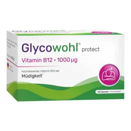 Glycowohl vitamin B12 1000 µg høydose veganske kapsler, 120 stk