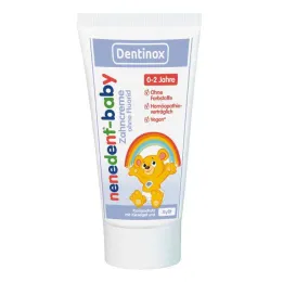 Nenedent-baby tannkrem uten fluorid enkelt tube (50 ml)