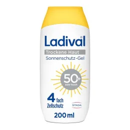 Ladival solbeskyttelseslotion for tørr hud LSF 50 + , 200 ml
