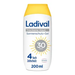 Ladival solbeskyttelseslotion for tørr hud LSF 30, 200 ml