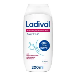 Ladival solstresset hud akutt væske, 200 ml