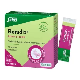Floradix Iron Sticks Powder Salus, 20 stk