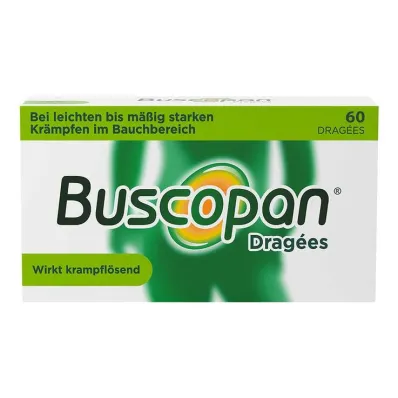 Buscopan drageer, 60 stk Buscopan drageer, 60 stk