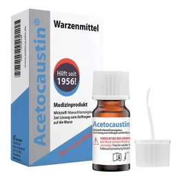 Acetocaustin løsning vortemiddel, 2 ml