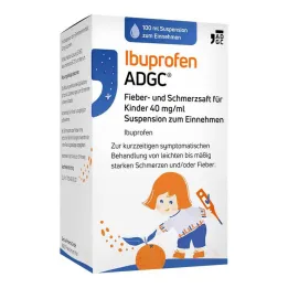 Ibuprofen ADGC feber og smerte juice barn 40mg / ml, 100 ml