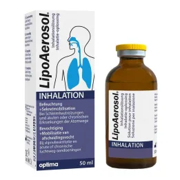 Lipoaerosol inhalasjonsinhalasjonsløsning, 50 ml