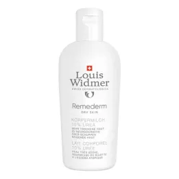 Louis Widmer remederm kroppsmelk 10 % urea uparfymert (200 ml)