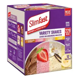 Slim Fast Powder prøvepakke blandet (368 g)