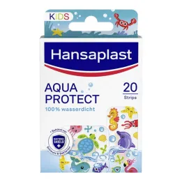 Hansaplast barnegipsstrimler Aqua Protect, 20 stk