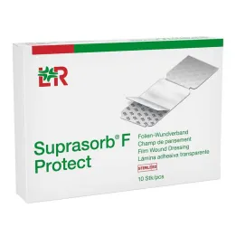 Suprasorb F Protect film sårbandasje 10x12 cm ste., 10 stk