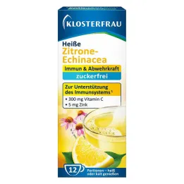 Klosterfrau varmt sitron-echinacea sukkerfrie granulat, 12X4 g