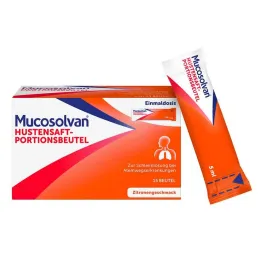 Mucosolvan hostesaft porsjonsposer, 15x5 ml