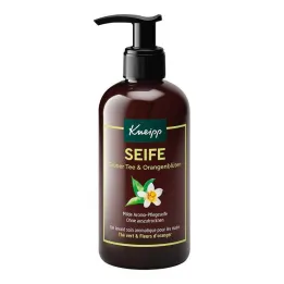 Kneipp såpe grønn te &amp; appelsinblomst mild aromapleiesåpe, 250 ml
