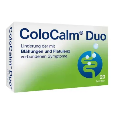 Colocalm Duo filmdrasjerte tabletter, 20 stk Colocalm Duo filmdrasjerte tabletter, 20 stk