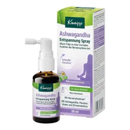 Kneipp Ashwagandha avslappingsspray, 30 ml