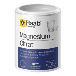Raab Vitalfood magnesiumsitratpulver, 200 g