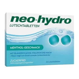 Neo-Hydro sugetabletter uten mentol, 24 stk