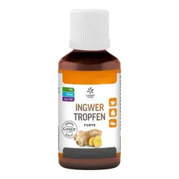 Ingefær Ginjer forte dråper, 50 ml