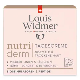 Widmer nutriderm dagkrem uten P., 50 ml