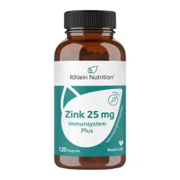 Sink 25 mg Immunsystem Plus høydose + veganske kapsler, 120 stk