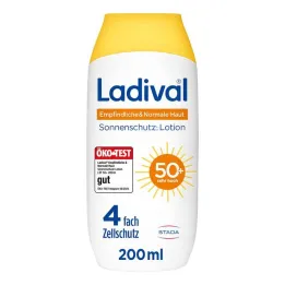 Ladival sensitiv & lotion for normal hud LSF 50 + , 200 ml