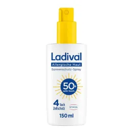 Ladival allergisk hud solbeskyttelsesspray SPF50 +, 150 ml