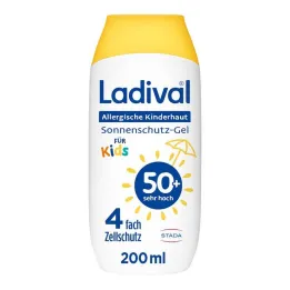 Ladival allergisk barnehudgelé LSF 50+, 200 ml