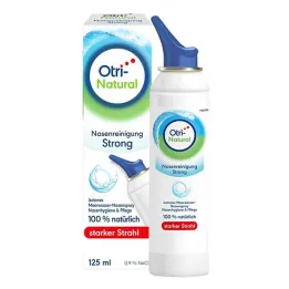 OtriNatural Nasal Cleansing Sterk, isotonisk, 0,9 % NaCl, 125 ml