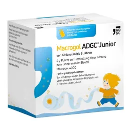 Macrogol ADGC Junior 6 M-8J 4g pulver for H.e.L. å ta, 50 stk