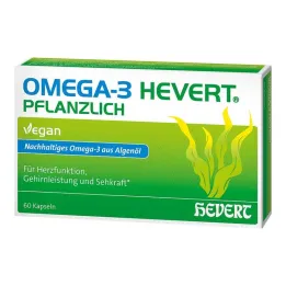 Omega-3 Hevert plantebaserte myke kapsler, 60 stk