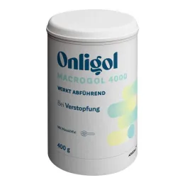 Onligol Macrogol 4000 pulver for å lage e.solution boks, 400 g