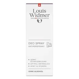 Widmer Deodorant Spray Antiperspirant uparfymert, 75 ml