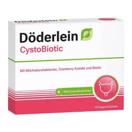Döderlein Cystobiotiske melkesyrebakterier + tranebærpulver, 10x4 g
