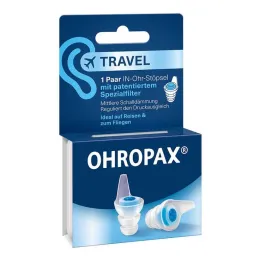 Ohropax Travel filterplugger i øret, 2 stk