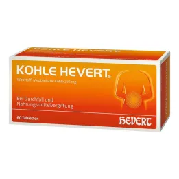 Charcoal Hevert tabletter, 60 stk