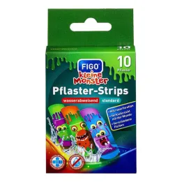 Figo barneplaster små monstre, 10 stk