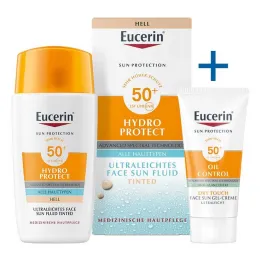 Eucerin Sun Fluid Hydro Protect Ansiktslys LSF 50 + , 50 ml