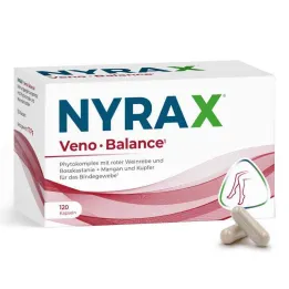 Nyrax Veno Balance Phytocomplex bindevevskapsler (120 stykker)