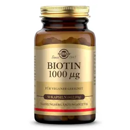 Solgar Biotin 1000 µg kapsler (50 stykker)
