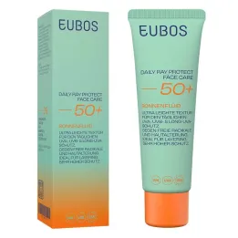 EUBOS DAILY Ray Protect Fluid LSF 50+ 50 ml dagkrem, 50 ml